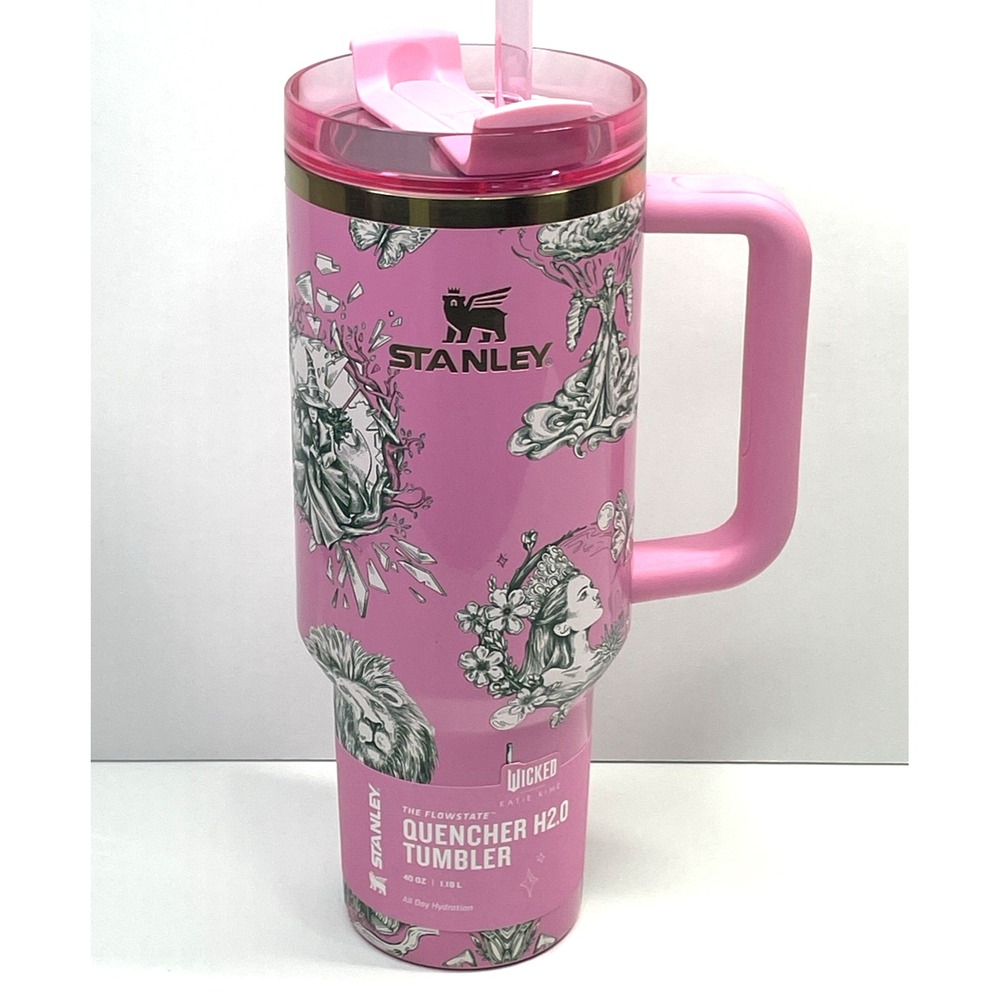 Target x Stanley Wicked For Good FlowState Quencher Tumbler 40 Oz Ozian Reprise